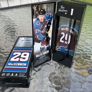 🔆Nathan MacKinnon #29 - Tim Hortons collectible stick and locker 2019